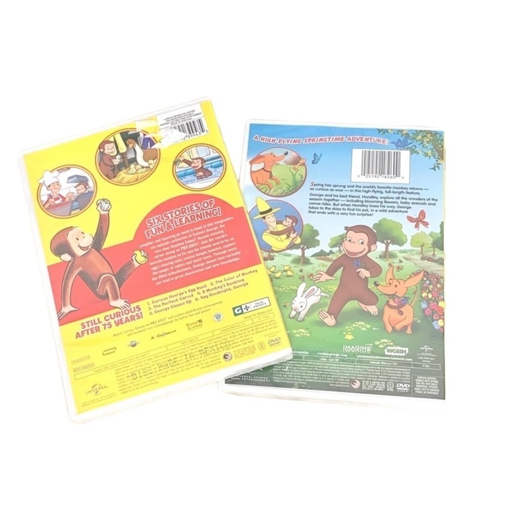 Curious George Spring DVD Set New - Picture 4 of 4